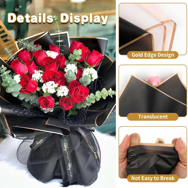 20 Lembar Kertas Pembungkus Bu - Florist Flower Supply ulasan dan harga