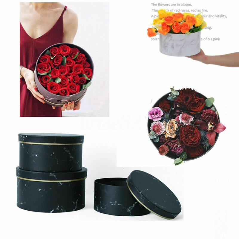 3Pcs Kotak Topi Florist untuk  - Florist Supply Vases ulasan dan harga